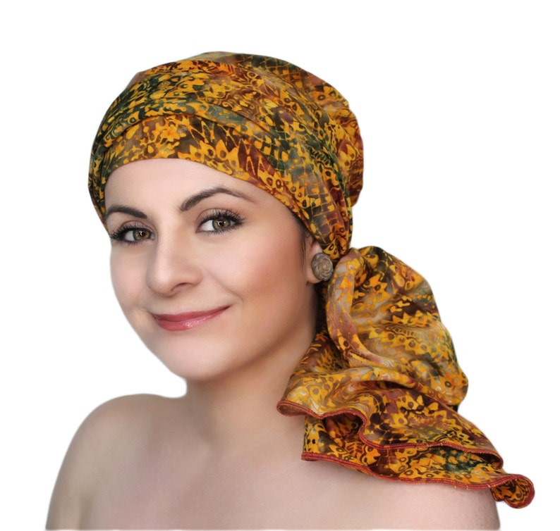 RETIREMENT SALE Turban Diva Moroccan Dream Chemo Turban Hat | Etsy