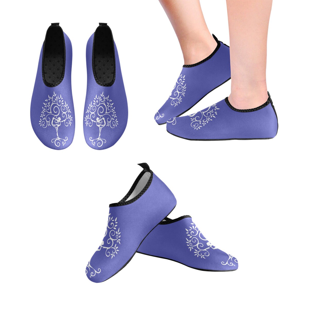 barefoot slip ons