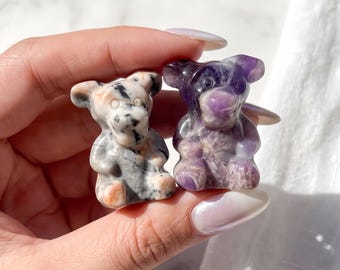 Natural Amethyst Crystal Tiger, Quartz Crystal Tiger Carving, Healing Stone Animal Sculpture, Spiritual Crystal Collectible, Home Decor Gift