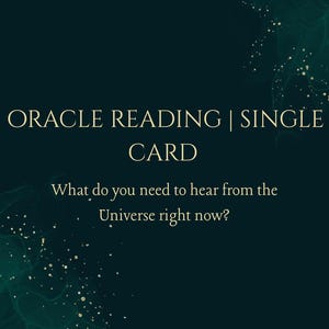 Lectura del Oráculo / Carta Única