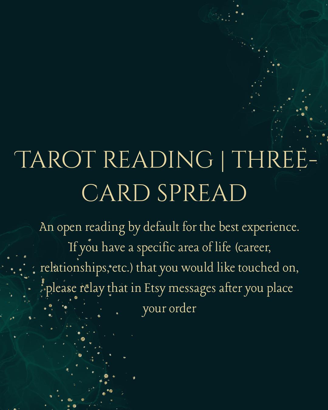Tarot Reading | Three-Card Spread