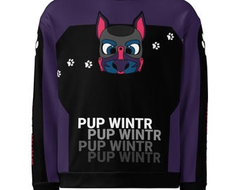 Op maat gemaakte pup-sweater - BadPups Puppy / Pet Play-sweater met lange mouwen