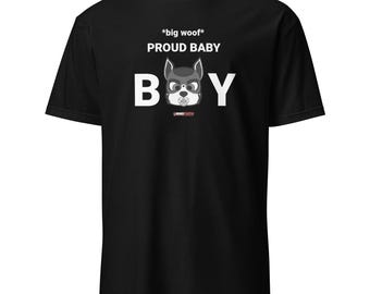 Proud Baby Boy BadPups ABDL Puppy Play-T-shirt