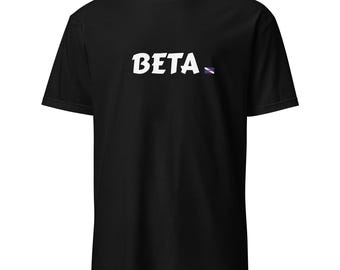 BadPups Classic BETA Puppy Play Pride T-shirt met korte mouwen (meerdere kleuren) | Pup Play LGBTQ+