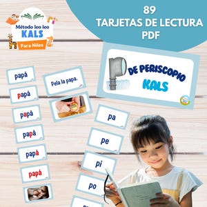 Letra "p" de periscopio con 89 Tarjetas Imprimibles + Video Educativo + Ejercicios de Conciencia Fonética | Enseña a leer Método leoleo KALS