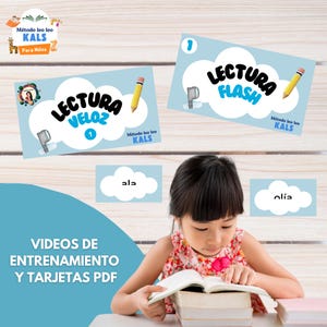 Leitura dinâmica das letras "L e P" 2 vídeos de treinamento + cartões de leitura da lombada em PDF + 2 tabelas de registro em PDF | Leoleo Kals