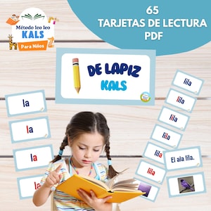 Letra "l" de lápiz con 89 Tarjetas Imprimibles + Video Educativo + Ejercicios de Conciencia Fonética | Enseña a leer con Método leoleo KALS