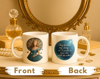 Midnight Light Cinderella Coffee Mug.Disney Princess. Ceramic Cup. Perfect Gift for Her.11oz