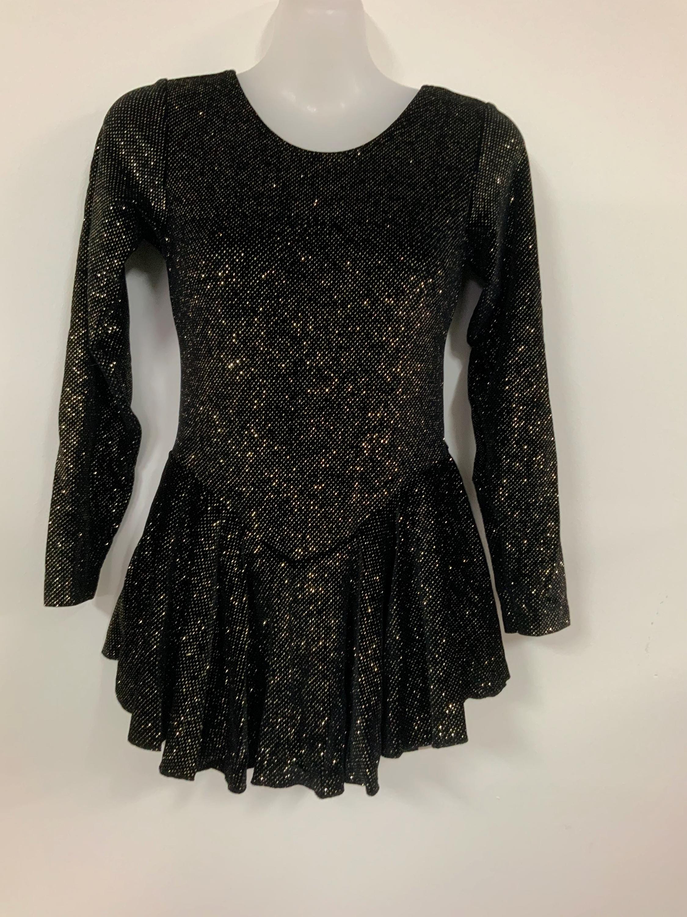 characters with gold dress Black Butterfly Printed Tie Waist Skater Dress – AX Paris main image 1