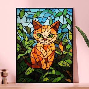 Cat-Themed Puzzle, Engaging Jigsaw for Cat Lovers, Stress Relief Activity, Family Game Night, Unique Gift Idea