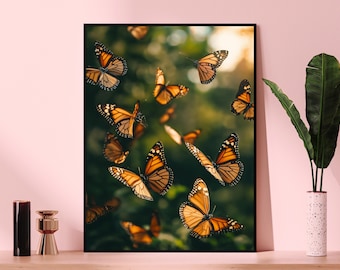 Butterfly Dreams Jigsaw Puzzle, Enchanting Nature Art