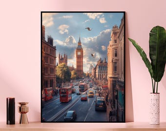London Skyline Jigsaw Puzzle – Scenic Cityscape, Family Hobby