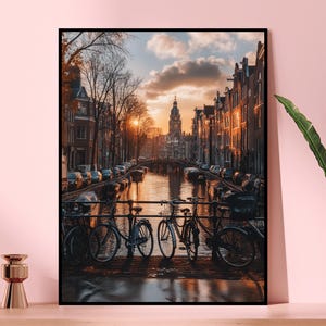 Amsterdam Scenic Puzzle - 110, 252, 520, 1014-piece, Jigsaw Art, Gift for Travelers, Relaxing Hobbies, Home Décor, Family Fun