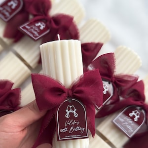 Hourglass Candles Gift Favours