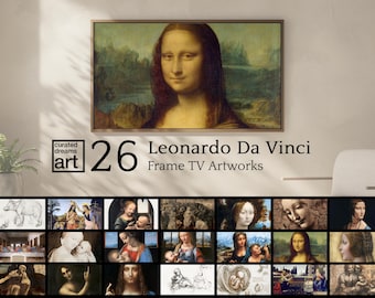 Leonardo da Vinci Frame TV Art: Renaissance Paintings 4K (Digital Download