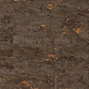 Eco-Friendly Burnished Bark Cork Wallpaper - Natural Wood Look Wall Covering - Sustainable Home Decor