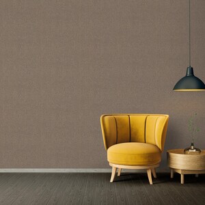Earthy Brown Rugged Texture Wallpaper | Non-Woven Vinyl | Natural Organic Distressed | Rustic Industrial Unique Wall Decor