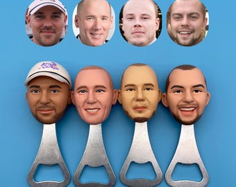 Custom Photo Bottle Opener: Personalized Groomsmen Gift