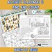 Birth of Jesus Activity Mat Printable | Bible Christmas Activity for ...