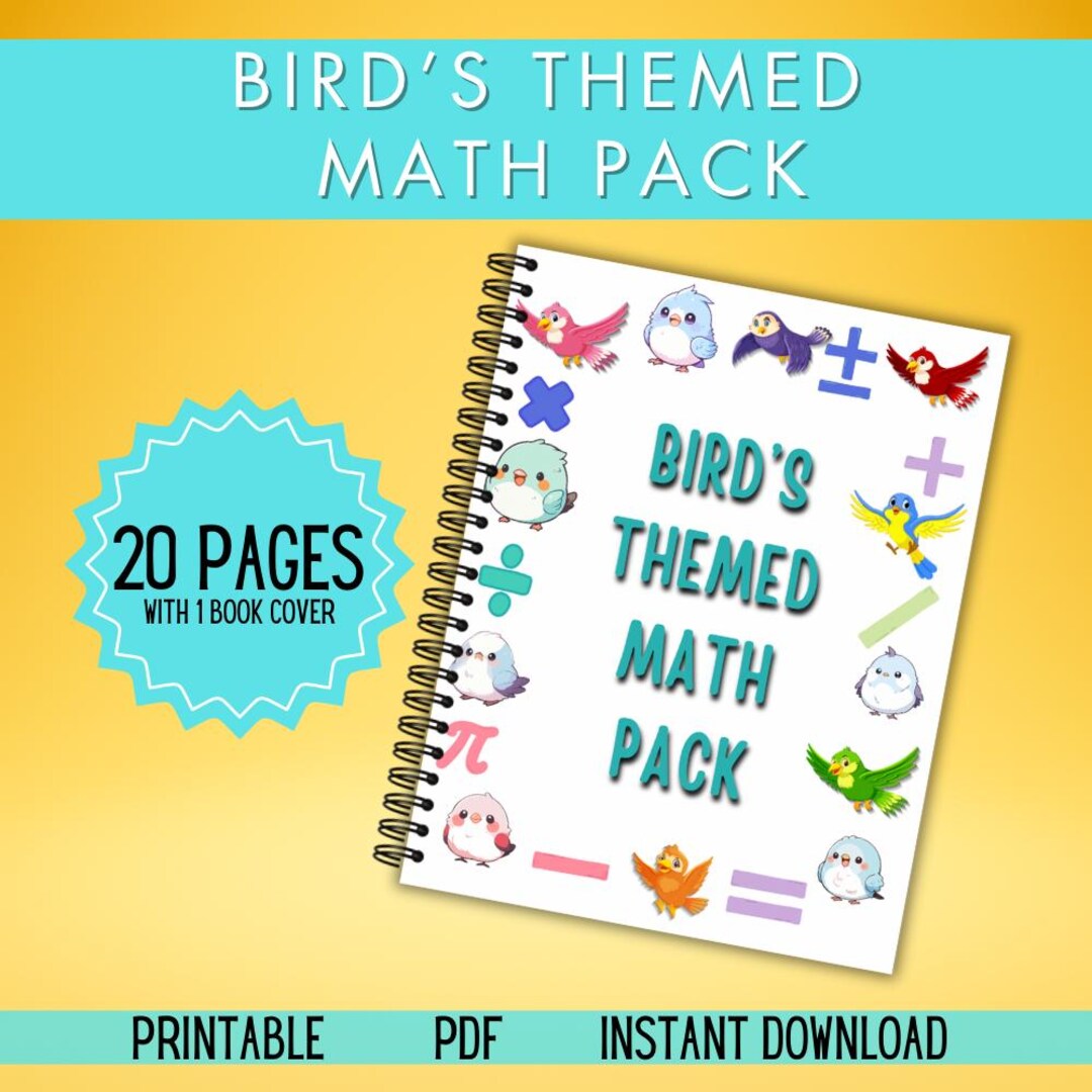 Math Worksheets Bundle for Kindergarten, Counting, Addition ...