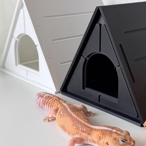 Reptile Hide for Snake, lizard, gecko, and other reptiles | Easy to assemble and disassemble