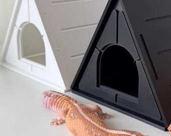 Reptile Hide for Snake, lizard, gecko, and other reptiles | Easy to assemble and disassemble