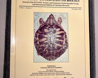 Rivista Vintage Turtle Journal - Conservazione e biologia dei cheloni, novembre 1993