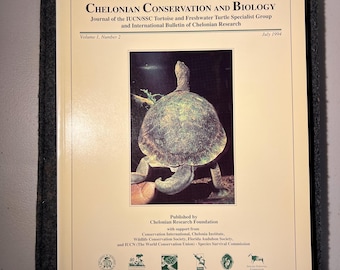 Rivista Vintage Turtle Journal - Conservazione e biologia dei cheloni, luglio 1994