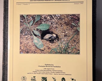 Rivista Vintage Turtle Journal - Conservazione e biologia dei cheloni, gennaio 1995