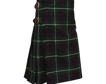Kilt scozzese moderno da caccia Clan Macintyre - Kilt scozzese tradizionale delle Highlands, pesante, 16 oz, 8 yard - Realizzato in lana acrilica
