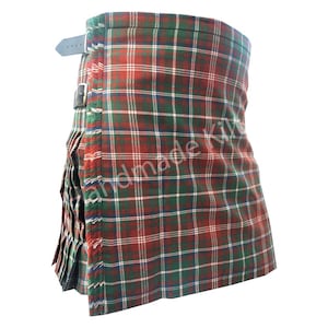 Clan MacDougall Ancient Tartan Kilt - Traditional Highland Heavyweight 16 oz 8 yard Scottish Heritage Kilt - Made with Acrylic Wool