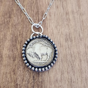 Buffalo Coin Necklace