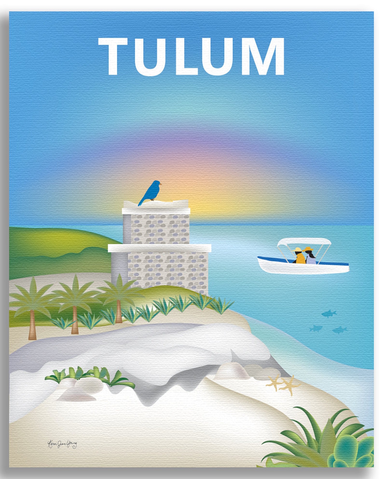 Tulum Mexico Print, Tulum Mexico Art, Tulum Poster, Mexican Print ...