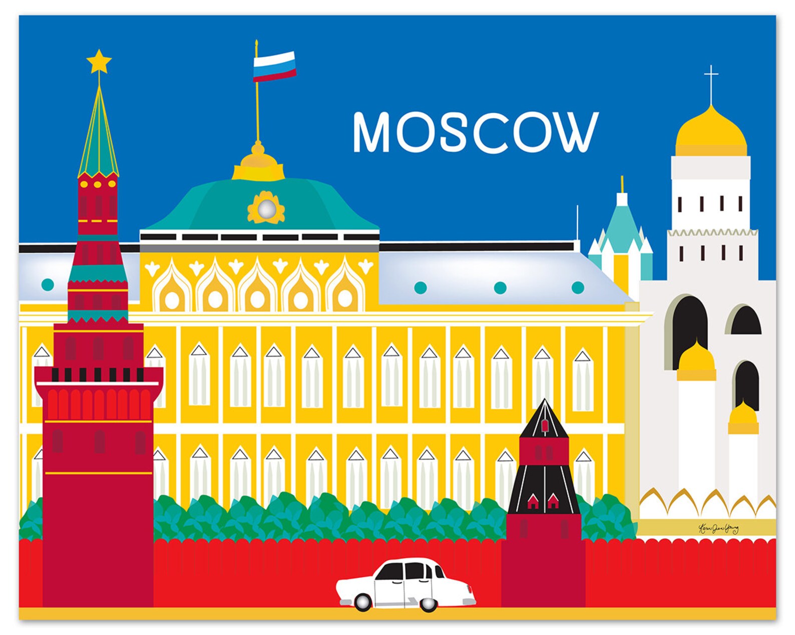 Плакаты московской