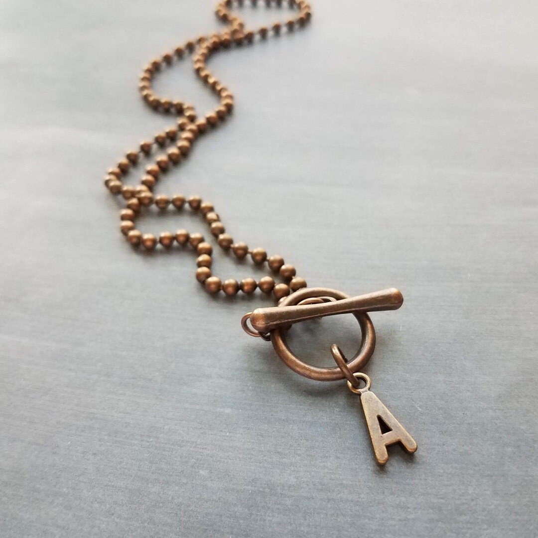 4 Genuine Copper Ball Chain Necklaces - Made In USA | 4 Sizes From 2.4mm To 6.3mm