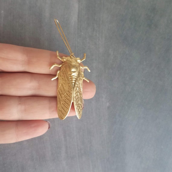 Gold bug earrings sale