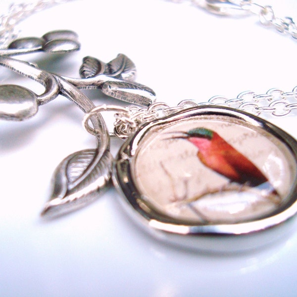 Spring Songbird charm bracelet