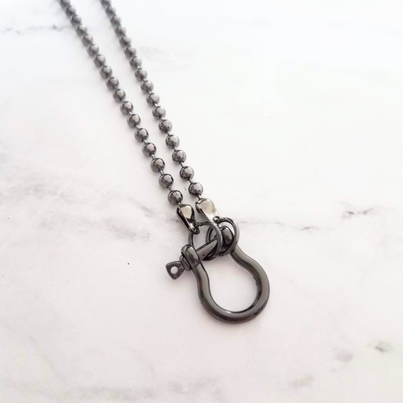 メキシカンジュエリー Shackle Chain Necklace