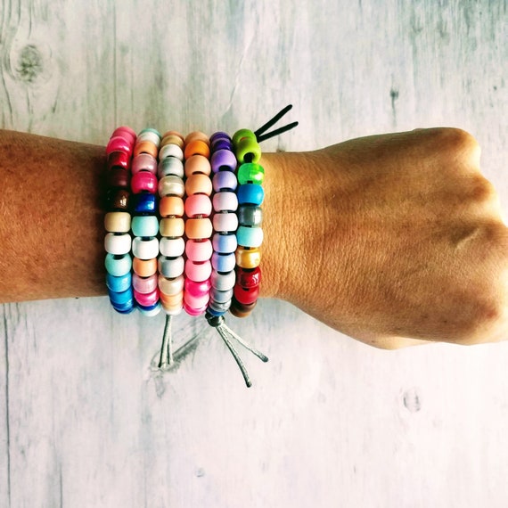 Pastel 2024 bead bracelet