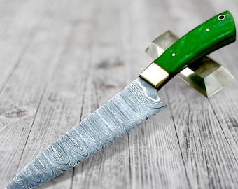 Handmade Damascus Steel Gyuto Chef Knife | Kitchen knife | Kitchenware