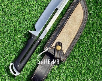 Cuchillo Cyberpunk 2077 – Hoja Stinger – Cuchillo futurista hecho a mano – Cuchillo coleccionable de ciencia ficción – Accesorio para cosplay – Regalo EDC para él