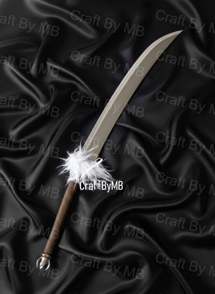 Maki Zenin Soul Split Katana | Jujutsu Kaisen Sword | Handmade