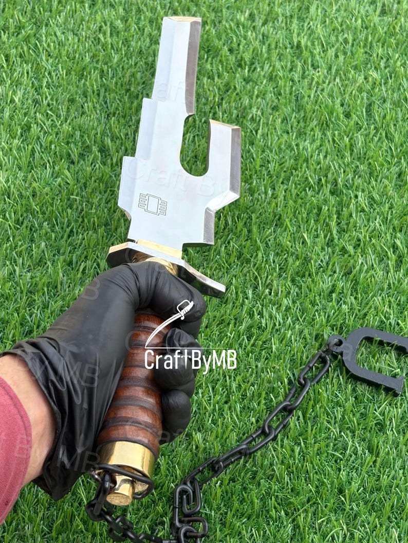 Toji Fushiguro Inverted Spear | Chain Sword | Cosplay Prop | Collectible Knife | New year Gift image 6