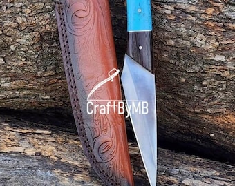 Cuchillo Kiridashi / Cuchillo de cocina con funda / Utensilios de cocina