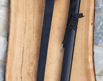 Espada de anime hecha a mano: Katana de utilería para cosplay