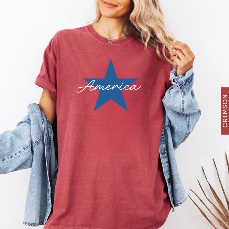 America Comfort Colors Shirt, America Tshirt, 4th of July Shirt, Shirt