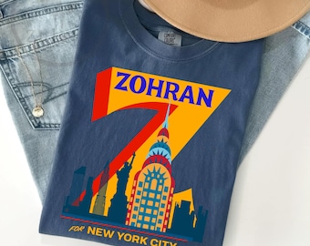 Comfort Colors® Zohran Mamdani Tee. Zohran for Mayor of New York Tee Vote Zohran Rank Zohran Say No to Cuomo Progressive Democrats DSA Shirt