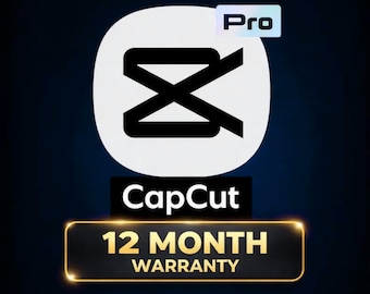 CapCut Pro 1 Year – Full Access, Unlimited Video Editing (12 Month Warranty)
