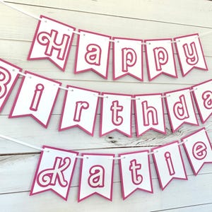 Barbie Birthday Banners