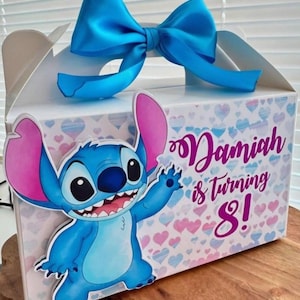 Stitch Favor Boxes